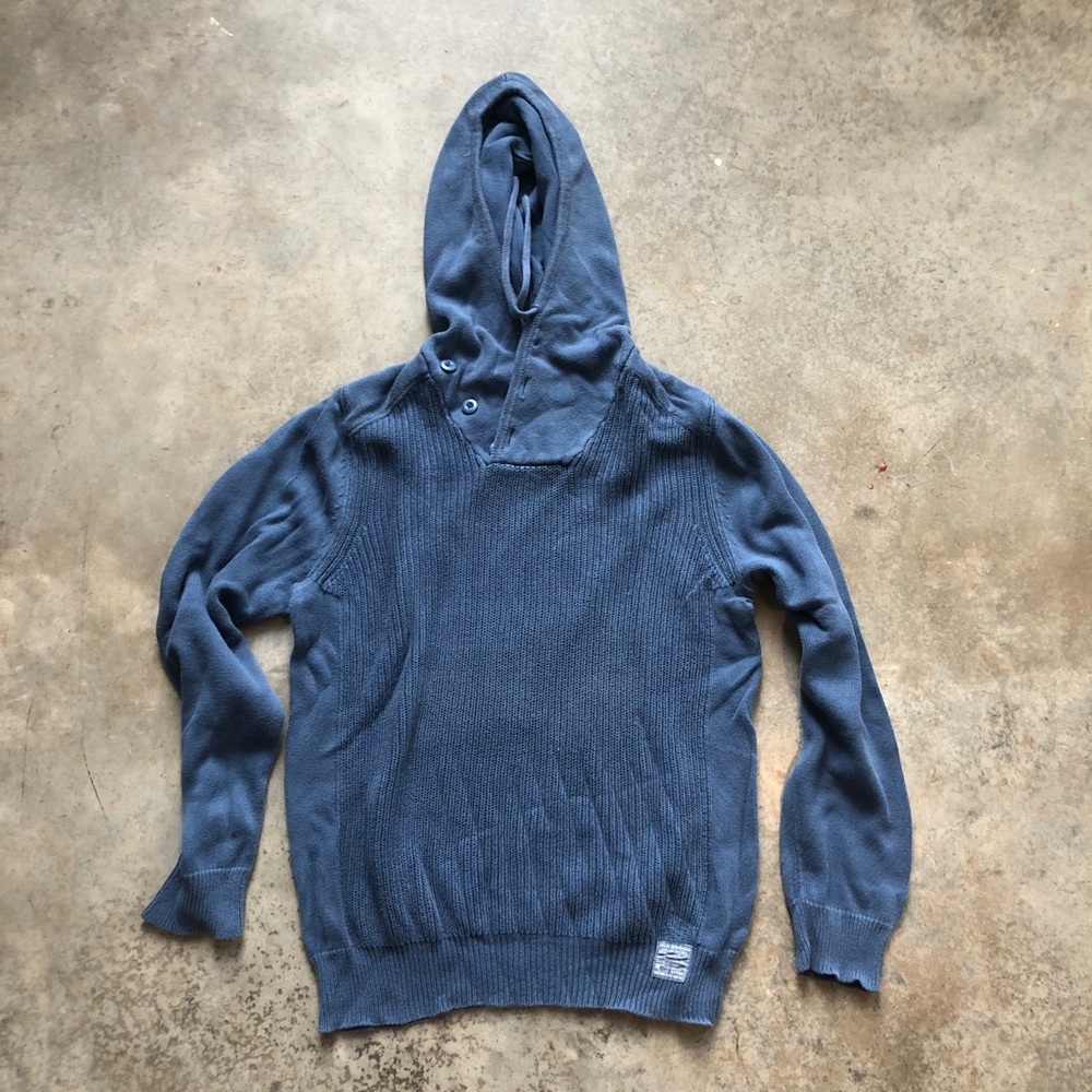 Express men’s knitted cardigan sweater